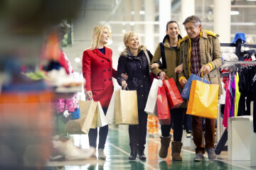 счастливые люди, шопинг