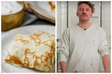 "Майстер Шеф" Клопотенко поділився рецептом млинців з ароматною начинкою: смачні холодними та гарячими