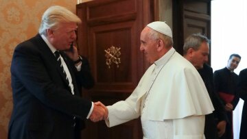 Трамп и папа