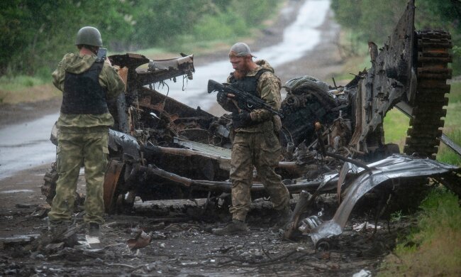 ВСУ, война, поле боя