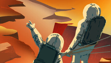 Марс-плакат