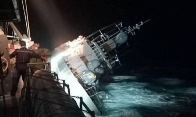 Крушение корвета: количество жертв резко возросло, много пропавших без вести