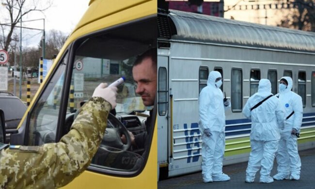 поезд, температура, коронавирус