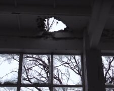Страшные кадры разрушенной боевиками школы (видео)