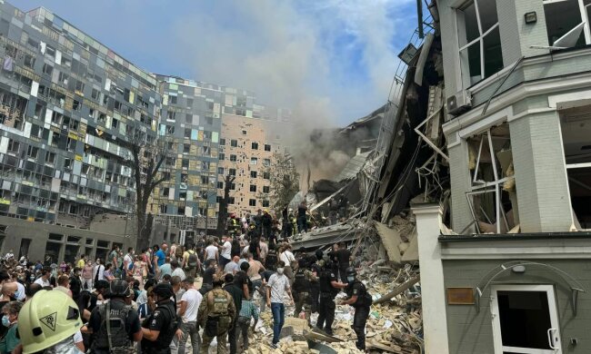 розбір завалів Охматдет