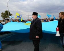 На «Чонгарі» пройшла акція присвячена річниці блокади Криму (фото) (відео)