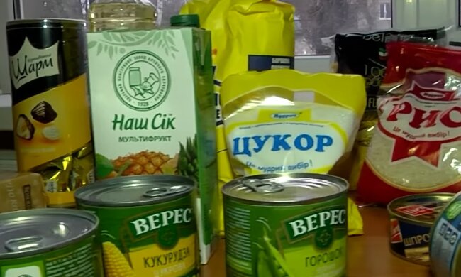 Безкоштовні продукти для ВПО у Дніпрі