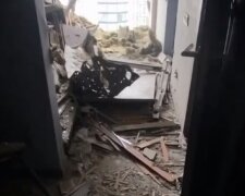 Квартира після обстрілу Києва