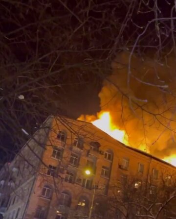 пожар в Москве