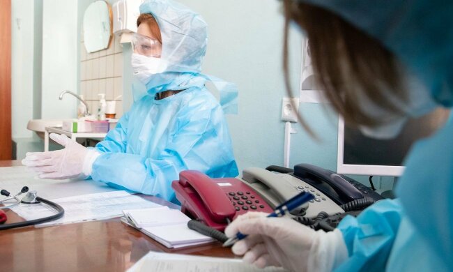 вирус, медики, маски, больница