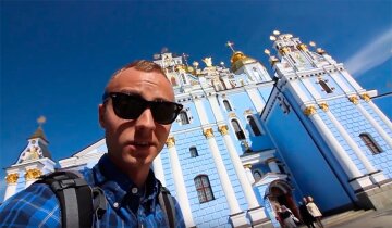 Американський блогер провів захопливу екскурсію Києвом (відео)