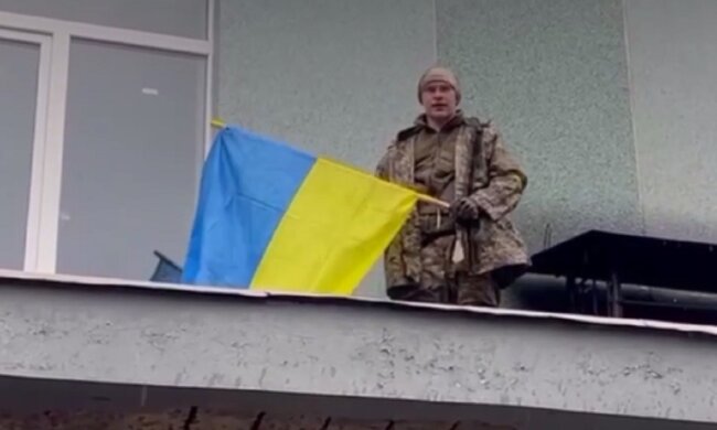 ЗСУ, контрнаступ, прапор