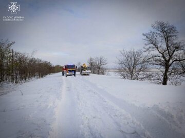 Одеська область, сніг