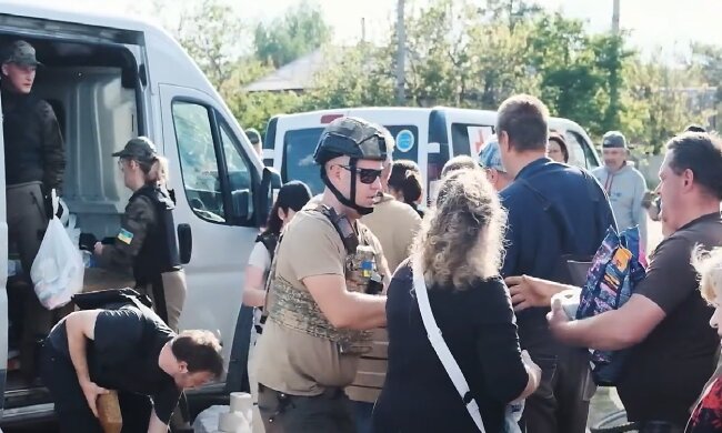 Безкоштовні продукти для ВПО в Миколаєві та області