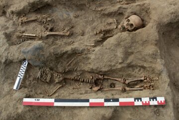 Перу, археология, раскоп