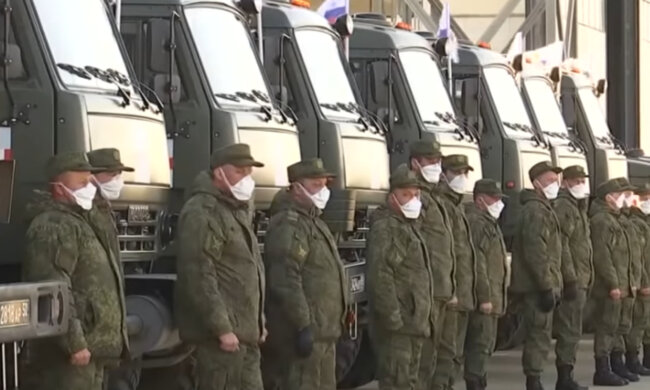 российские военные в Италии