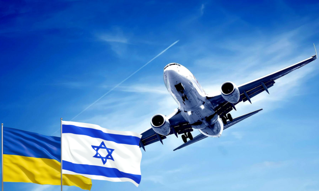 израиль, флаг, самолет