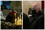Переболевший Труханов в черной маске приехал в Харьков, чтобы проститься с Кернесом: кадры