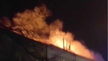 В Одесі пожежа охопила баню, кадри НП: "вогонь погрожував перекинутися на житловий будинок"