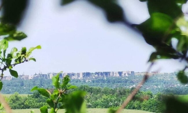 Война, город, обстрелы, Луганская область