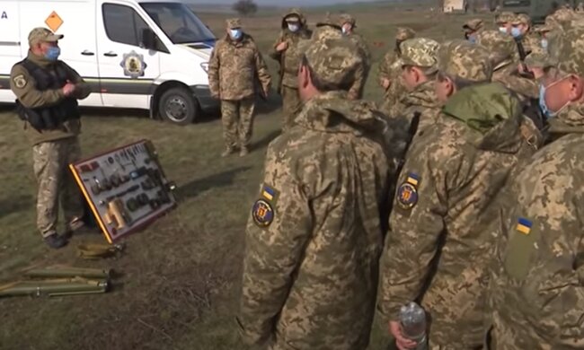 украинские военные, бойцы ВСУ