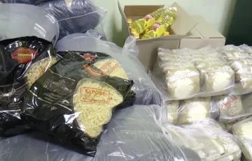 Безкоштовні продукти для ВПО та пенсіонерів в Полтавській області