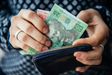 кошеле, деньги, украинцы, счет, гривна