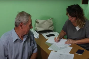 Гуманітарна допомога для пенсіонерів у Сумській області