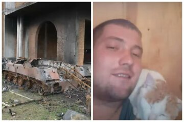 Герой Ірпеня: будівельник коктейлями "Молотова" знищив БМД окупантів рф, відео