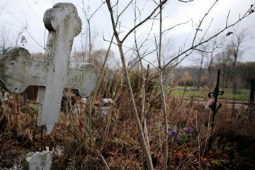 могила, крест, кладбище