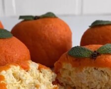 Закуска "мандаринки" для новогоднего стола: потрясающий рецепт из простых продуктов