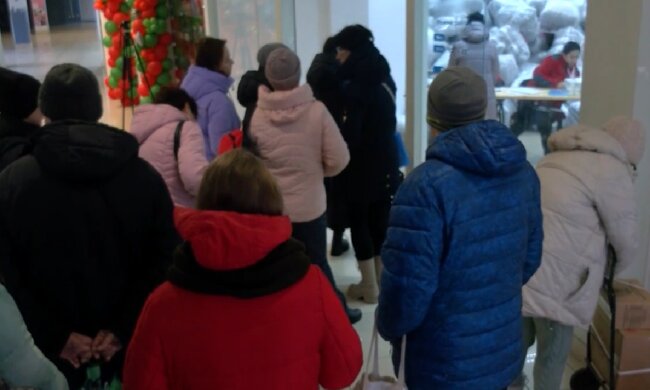 Бесплатные продукты для пенсионеров в Киевской области