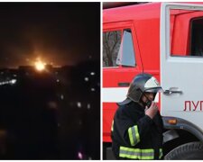 Мощный взрыв прогремел в Луганске, объявлена тревога: "Зарево до неба...", кадры и причина ЧП