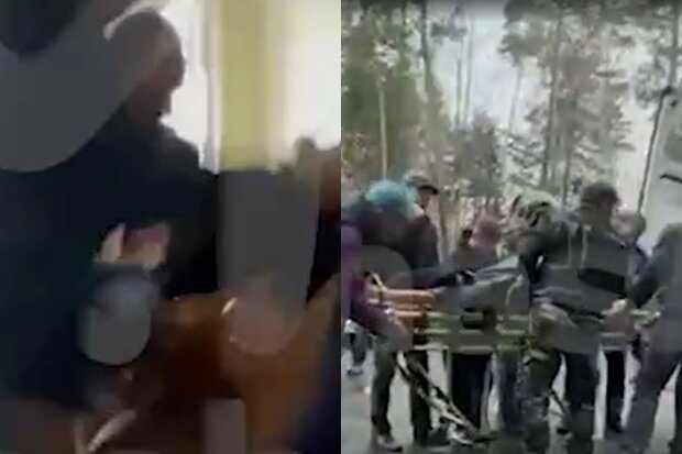 У рф стрілянину влаштували прямо в військкоматі, з'явилося відео та деталі НП: