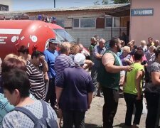 Гуманітарна допомога для пенсіонерів у Харкові