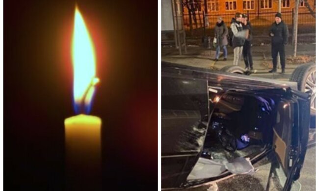 Авто збило поліцейського в Києві, фото: "Тікав від бійки"