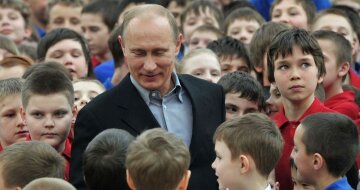 Путин с детьми