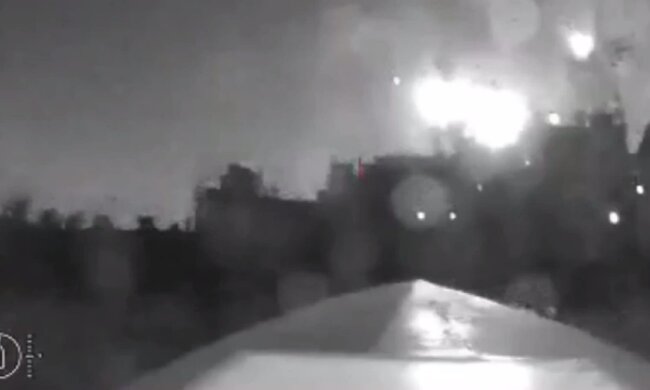 Атака беспилотников в Черном море