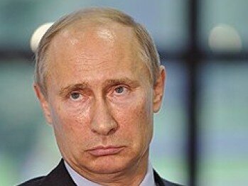 Путин грустит