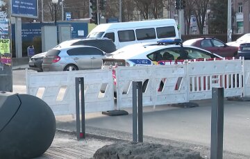 Ограничение движения транспорта в Днепре