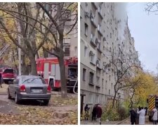 Пожежа в багатоповерхівці Одеси, кадри НП: "люди кричать, що будуть стрибати з вікна"