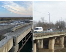 "Невозможно проехать спокойно": под Одессой важный мост опасно прогнулся, зиму уже не переживет