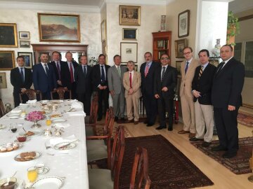 10 июля 2015 года в резиденции Посла Италии в Украине Фабрицио Романо состоялась деловая встреча лид