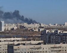 Харьков, пожар, война, обстрел