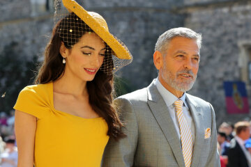Джордж Клуни оконфузился на свадьбе принца Гарри и Меган Маркл