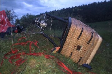 Трагедия с воздушным шаром на Хмельнитчине: пятеро человек оказались в больнице, в каком они состоянии