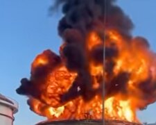 пожар, российская нефтебаза
