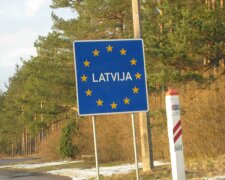 Латвия Граница