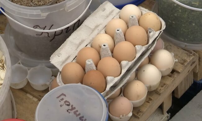 Подорожание яиц перед Пасхой в Днепропетровской области