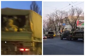 Вулицями Одеси промчала колона військової техніки: відео від очевидців